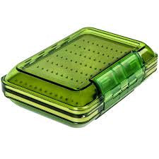 LC Double Sided Polycarbonate Fly Box - Translucent Green, Large