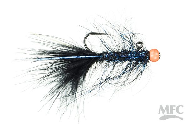 MFCs Rowley's Balanced Leech - Bruised (Hot Orange Bead)