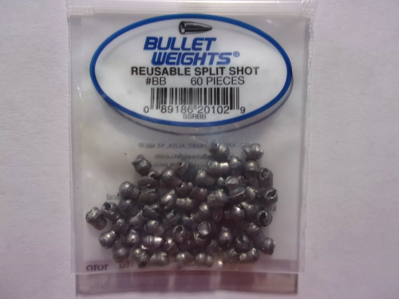 Bullet Weights Reusable Split Shot